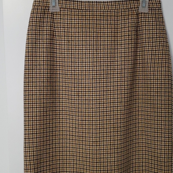 Wool patterned skirt - Picture 4 of 4